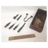 Reliable Cobbler Crate Or Box  w/ Shoe & Boot Repa