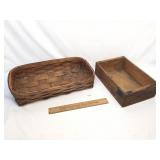 Lot of 2 Items, Calgold Fruits/Raisins Crate & Lar