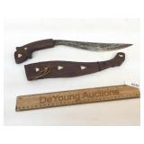 Filipino Bolo Knife w/ Wood Sheath, Vintage or Ant