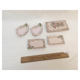 Lot of 5 Lefton China Pieces, Vintage or Antique