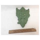 Concrete "Leaf" Man Wall Hanging Plaque