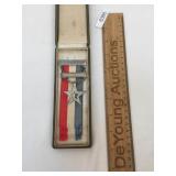 Whitehead & Hoag Sterling Military Ribbon, Vintage