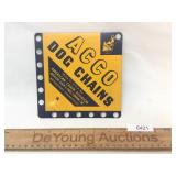 ACCO Dog Chains Advertising Sign, Vintage