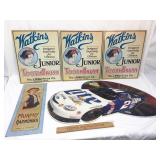 Lot of 5 Advertising Signs, Reproductions