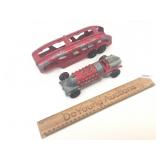 Lot of 2 Diecast Toys; Hubley Transport 492L Trail