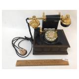DECO-TEL French Style Rotary Desk Telephone, Vinta