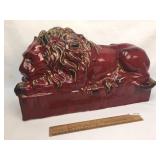 Decorative Lion Art Statue, Vintage