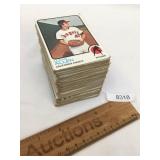 Lot of 143 T.C.G. MLB Baseball Cards, 1973
