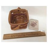 Longaberger 1990 Violet Basket