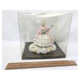 Dresden Lace Ribbon Porcelain Figurine, 18th C. Vi