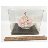 Dresden Lace Ribbon Porcelain Figurine, 18th C. Vi