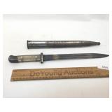 Military Bayonet w/ Scabbard