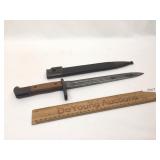 WWII Era German Military Bayonet w/ Sheath for Mau