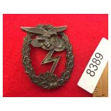 WWII Era German Nazi Luftwaffe Ground Assault Badg