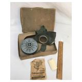 WWII Era German Nazi Gas Mask, Die Deutsche Volksg