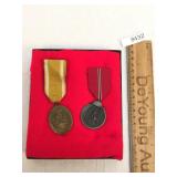 Lot of 2 WWII Era German Nazi Medals or Insignia w