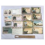 Lot of 17 Items; Souvenir Folders and Photographs,