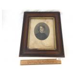 Engraving, Portrait of R. B. Taney in Deep Walnut