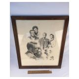 Print, Katharine Hepburn and Spencer Tracy by Glen