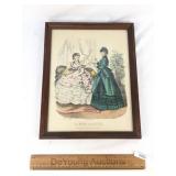 Print, Fashion, French, Antique