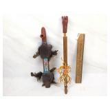 Lot of 2 Piece Pipes, Native American Indian