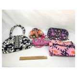 Lot of 5 Vera Bradley Purses or Handbags