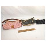 Lot of 3 Dooney and Bourke Purses or Handbags