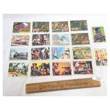 Lot of 18 Trading cards, Batman and Others, Vintag