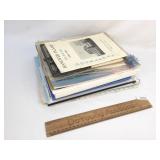 Lot of 25+ Books, Literature, Advertising and Ephe