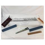Lot of 6 Railroad Related Items