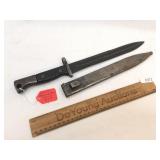 WWII Era Slavic Bayonet with Sheath