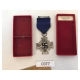 WWII Era German Nazi 25 Year Faithful Service Meda