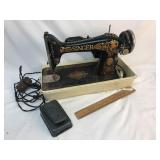 Sewing Machine by Singer, Vintage