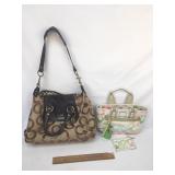 Lot of 2 Coach Purses or Handbags