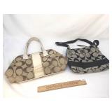 Lot of 2 Coach Purses or Handbags
