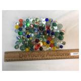 Lot of 88 Marbles, Vintage