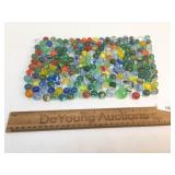 Lot of 210 Marbles, Vintage