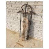 Snow Sled, Runner Type, Vintage or Antique