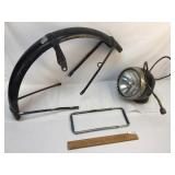 Lot of 3 Motorcycle Parts, 1960