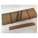Coleslaw or Slaw Board, Slicer, Antique