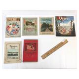 Lot of 6 Travel Books or Booklets, Vintage