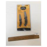 Buck Knife Set, Lot of 2 Knives