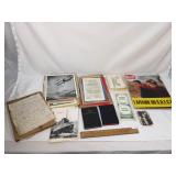 Large Lot of Paper and Ephemera, Vintage or Antiqu