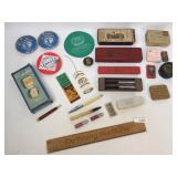 Lot of 24 Advertising Items, Vintage or Antique