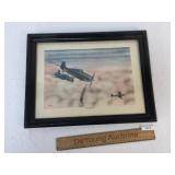 Print, F4F Wildcat by Irvin L, Holcombe