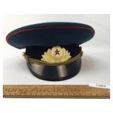 Russian Military Hat or Cap, Vintage