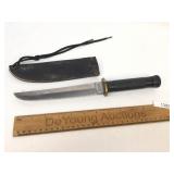 Rostfrei Fixed Blade Survival Knife with Leather S