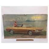 1965 Corvair Dealer Sign, Vintage
