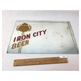 Iron City Beer Mirror, Vintage