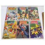 Lot of 6 Comic Books, Vintage